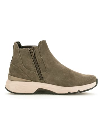 Gabor Leren boots kaki