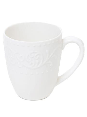 Homla Kubek "Sylia" w kolorze białym - 370 ml