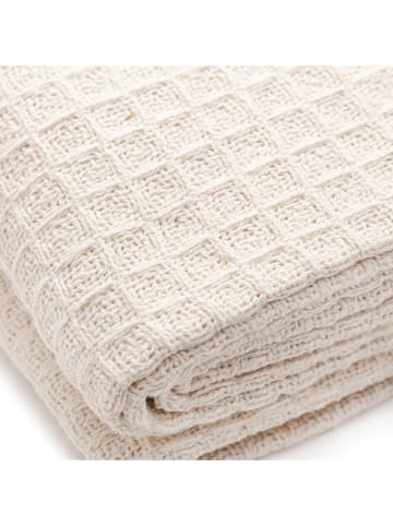 Homla Plaid "Gado" crème - (L)170 x (B)130 x (H)170 cm