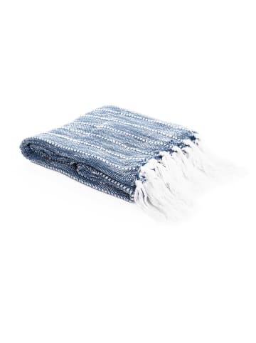 Homla Woondeken "Risa" blauw - (L)170 x (B)130 cm