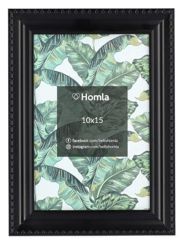 Homla Ramka "Lens" w kolorze czarnym na zdjęcia - 10 x 15 cm