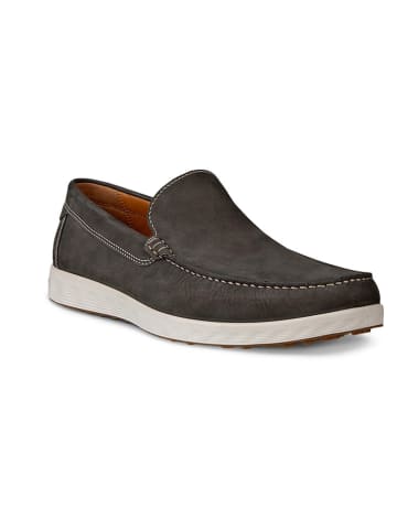 Ecco Leder-Slipper "S Lite Moc M" in Anthrazit
