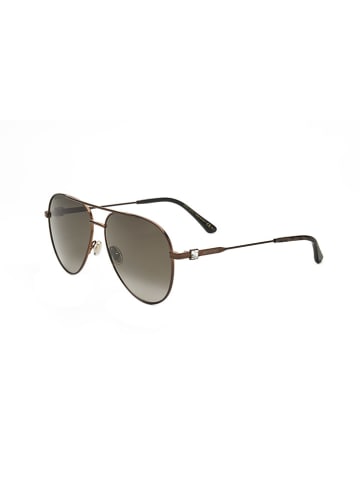 Jimmy Choo Męskie okulary przeciwsłoneczne w kolorze brązowym
