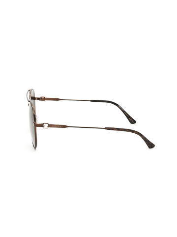 Jimmy Choo Męskie okulary przeciwsłoneczne w kolorze brązowym