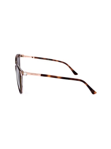 Jimmy Choo Damskie okulary przeciwsłoneczne w kolorze jasnobrązowym