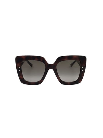 Jimmy Choo Damskie okulary przeciwsłoneczne w kolorze jasnobrązowym