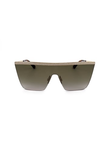 Jimmy Choo Damskie okulary przeciwsłoneczne w kolorze złotym