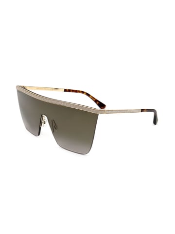 Jimmy Choo Damskie okulary przeciwsłoneczne w kolorze złotym