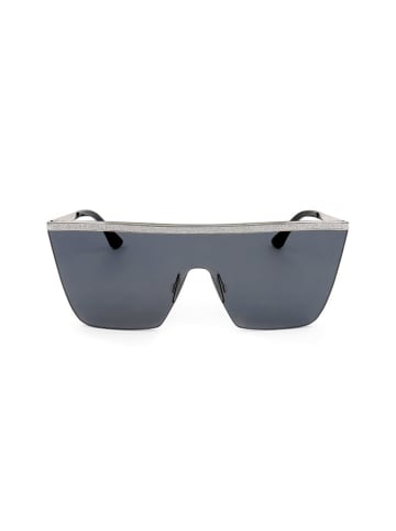 Jimmy Choo Damen-Sonnenbrille in Silber/ Dunkelblau