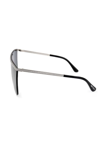 Jimmy Choo Damen-Sonnenbrille in Silber/ Dunkelblau