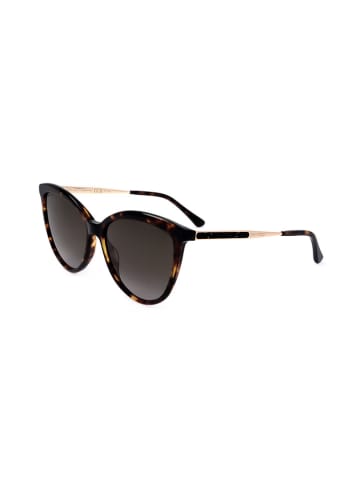Jimmy Choo Dameszonnebril havana/goudkleurig