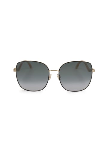 Jimmy Choo Damen-Sonnenbrille in Gold/ Grau