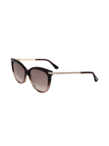 Jimmy Choo Dameszonnebril zwart-bruin/goudkleurig