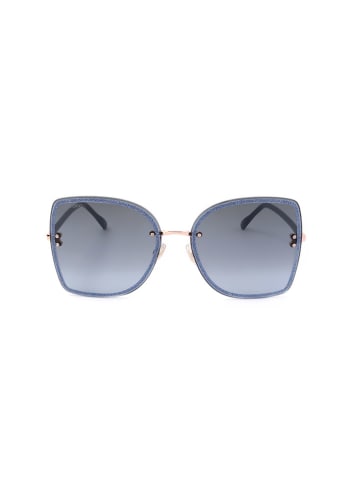 Jimmy Choo Damskie okulary przeciwsłoneczne w kolorze niebieskim