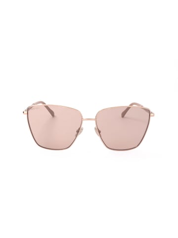 Jimmy Choo Damskie okulary przeciwsłoneczne w kolorze jasnoróżowym