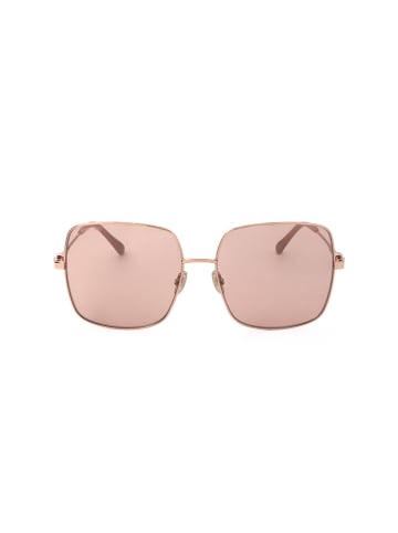 Jimmy Choo Damskie okulary przeciwsłoneczne w kolorze jasnoróżowym