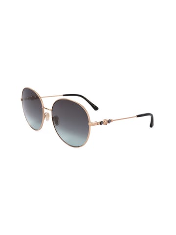 Jimmy Choo Dameszonnebril goudkleurig/donkerblauw