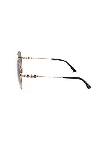 Jimmy Choo Dameszonnebril goudkleurig/donkerblauw