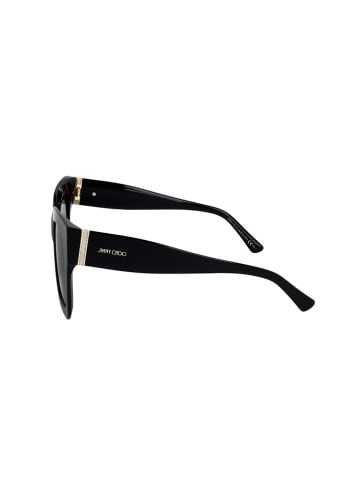 Jimmy Choo Damskie okulary przeciwsłoneczne w kolorze czarnym