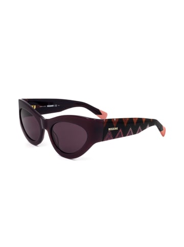 Missoni Dameszonnebril auberginekleurig/zwart