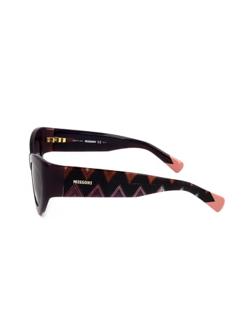 Missoni Dameszonnebril auberginekleurig/zwart