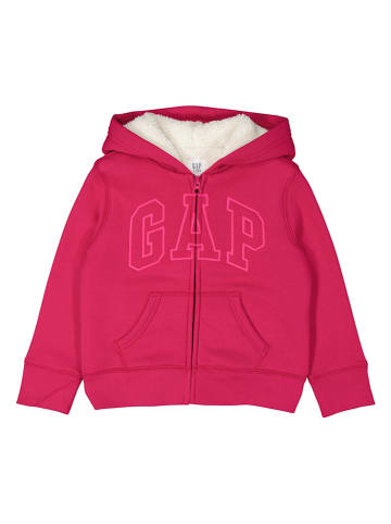 GAP Sweatjacke in Pink
