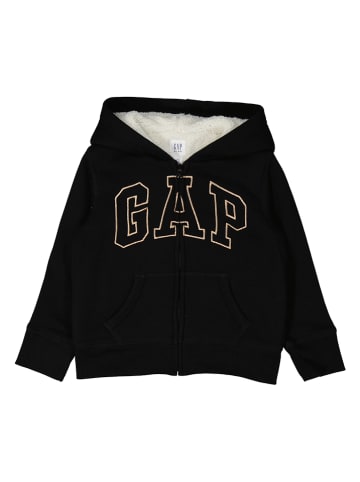 GAP Sweatjacke in Schwarz