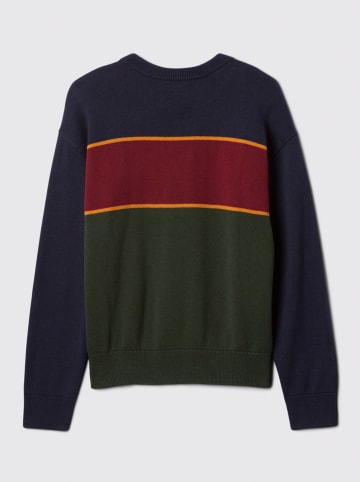 GAP Sweter w kolorze granatowo-oliwkowym