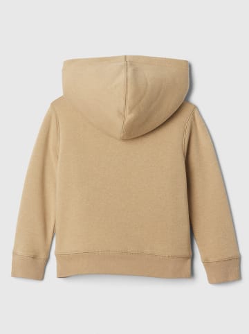 GAP Sweatjacke in Hellbraun