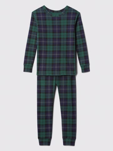 GAP Pyjama groen/donkerblauw