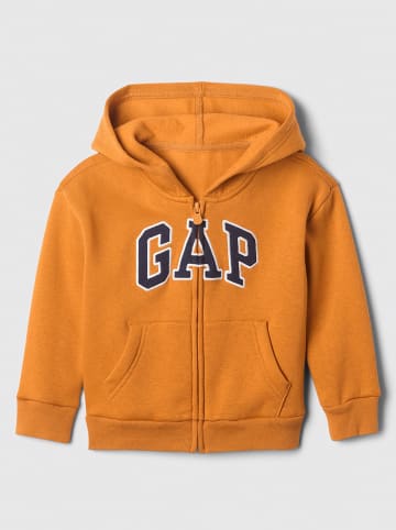 GAP Sweatjacke in Orange