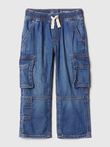 GAP Cargospijkerbroek - regular fit - blauw