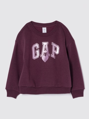 GAP Sweatshirt in Pflaume