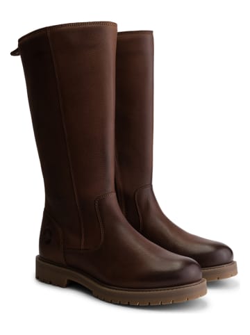 TRAVELIN' Leder-Stiefel "Brusand" in Braun
