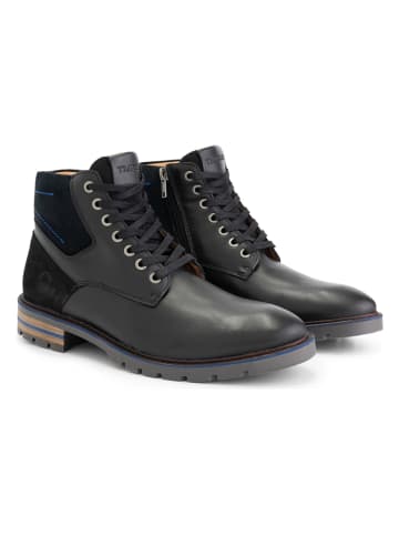 TRAVELIN' Leder-Boots "Harrington" in Schwarz
