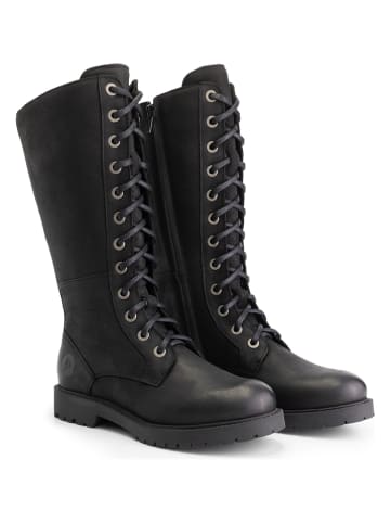 TRAVELIN' Leder-Stiefel "Krossberg" in Schwarz