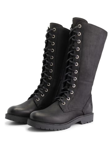 TRAVELIN' Leder-Stiefel "Krossberg" in Schwarz