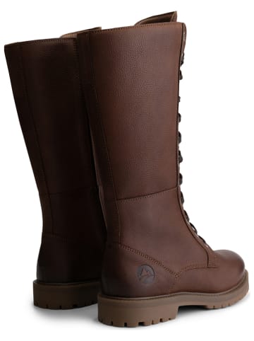 TRAVELIN' Leder-Stiefel "Krossberg" in Braun