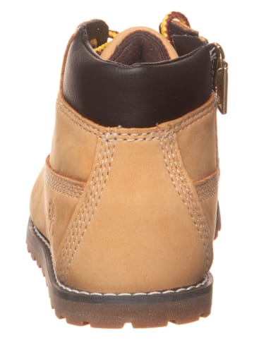 Timberland Leren boots "Pokeypine 6In" lichtbruin