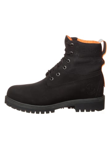 Timberland Leder-Boots "6" Treadlight" in Schwarz