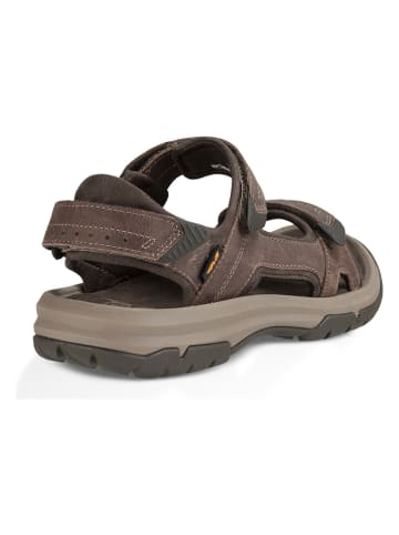 Teva Skórzane sandały trekkingowe "Langdon" w kolorze brązowym