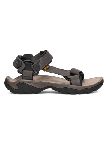 Teva Leder-Trekkingsandalen "Terra Fi 5 Universal" in Grau