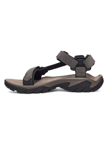 Teva Leder-Trekkingsandalen "Terra Fi 5 Universal" in Grau