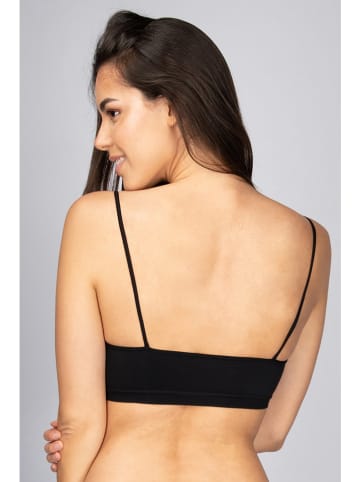 Intimidea Bustier in Schwarz
