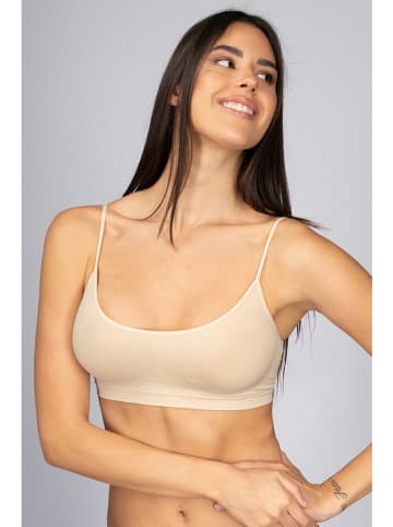 Intimidea Bustier in Beige