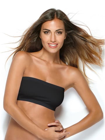 Intimidea Bustier in Schwarz