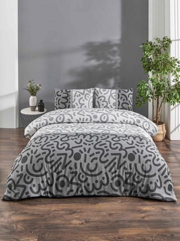 Elizabed Beddengoedset grijs