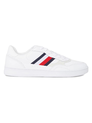Tommy Hilfiger Shoes Leder-Sneakers in Weiß