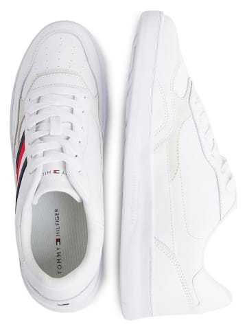 Tommy Hilfiger Shoes Leder-Sneakers in Weiß