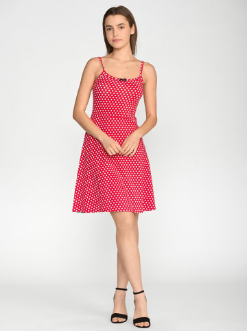 Pussy Deluxe Kleid "Dotties Classic" in Rot